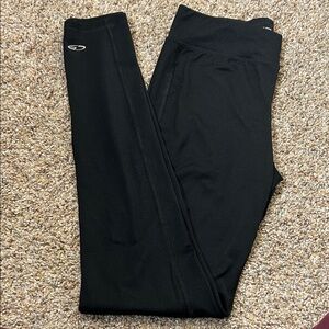 Champion Black Duo Dry Leggings. SIZE XS